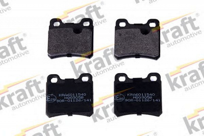 KRAFT AUTOMOTIVE 6011540 -  Комплект тормозных колодок, дисковый тормоз